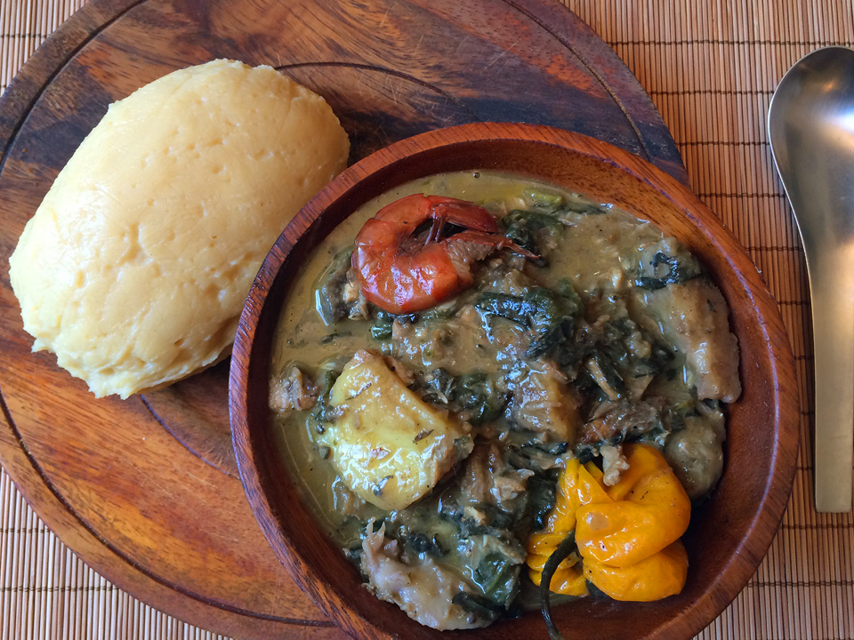 west african food fufu